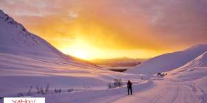 Hatcher Pass skiing puzzle